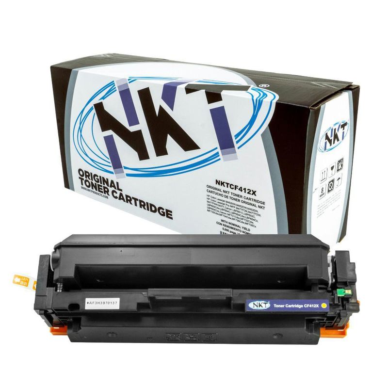 Cartucho de Tóner Amarillo para CF412X y Canon CRG‑046H