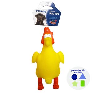 Juguete para Perro con Sonido en Forma de Pato Colores Surtidos