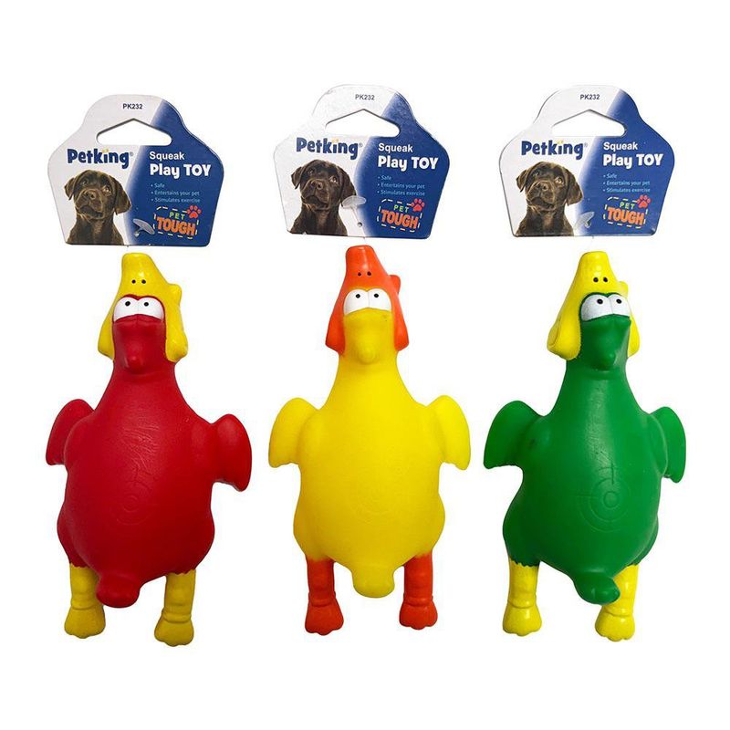 Juguete para Perro con Sonido en Forma de Pato Colores Surtidos