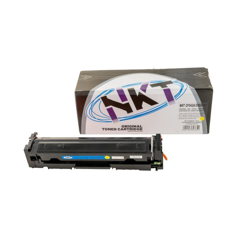 Cartucho de Tóner Amarillo para CF542A y Canon CRG054