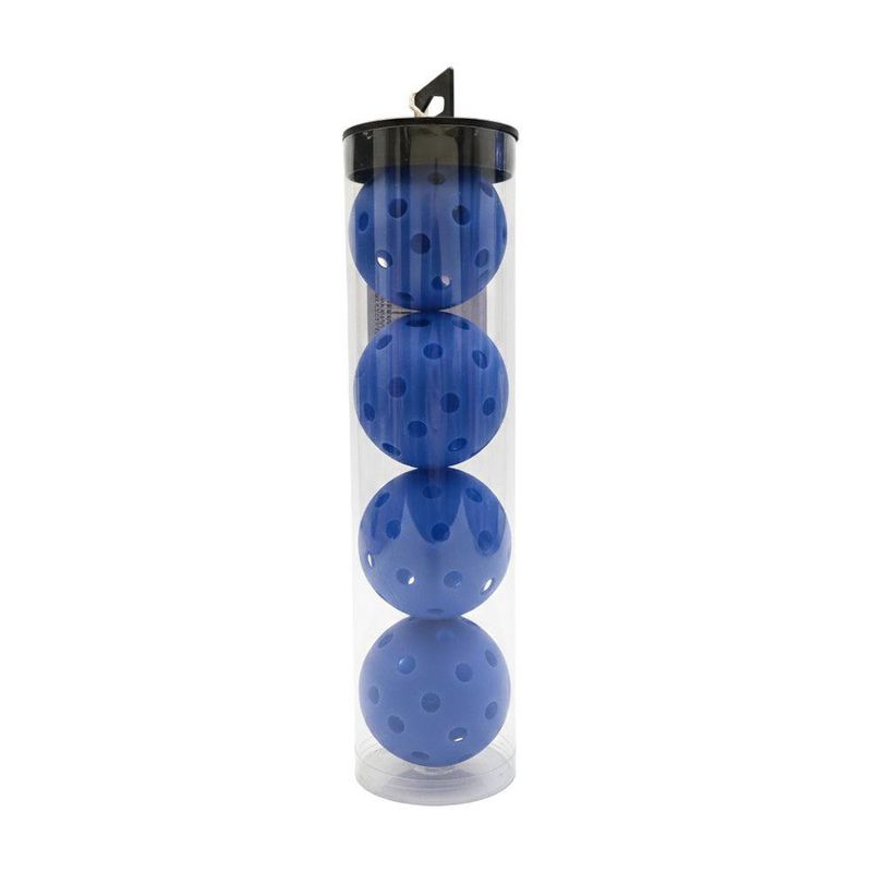 Set de 4 Pelotas para Pickleball Color Azul