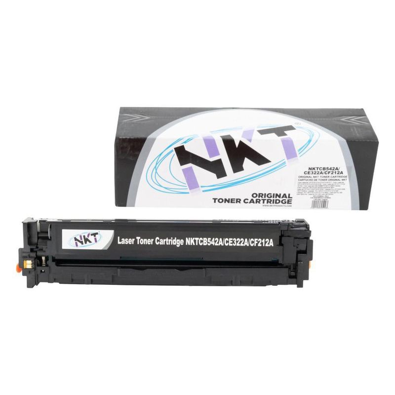 Toner Negro Alta Capacidad Compatible HP para CF212A CE322A y CB542A