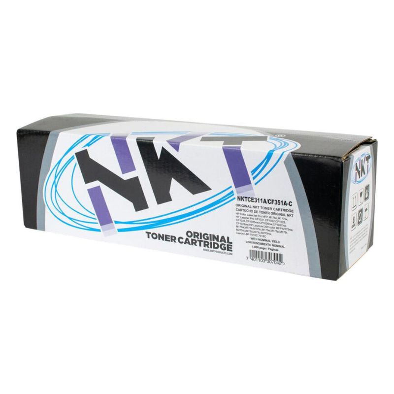 Toner Láser Color Cian NKT Compatible CF351A u CE311A