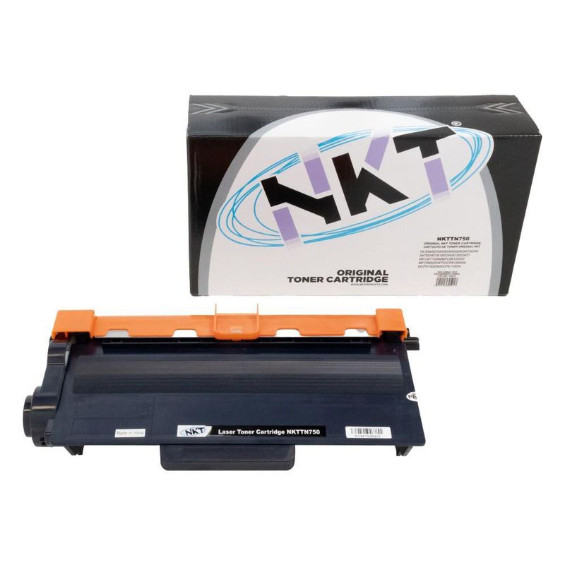 Toner Negro Alta Capacidad Compatible Brother TN750 NKT