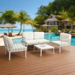 Set de Sala para Exterior Piglet 4 Piezas