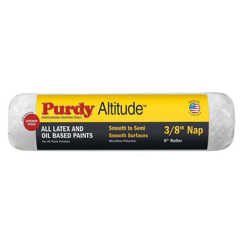 Rodillo Purdy Altitude de 9 plg con Nap de 3/8 plg para Pintura