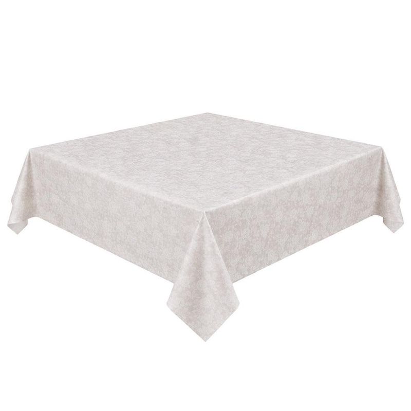 Mantel Cuadrado de 120 x 120 cm con Estampado de Flores