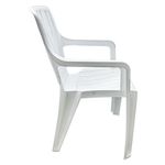 Silla Infantil de Plástico Kinder Color Blanco