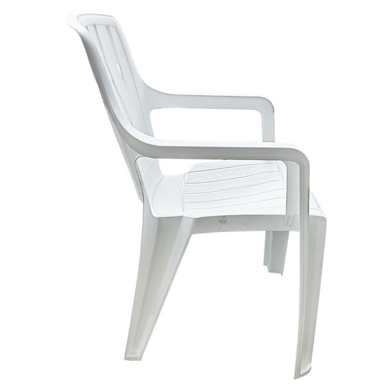 Silla Infantil de Plástico Kinder Color Blanco