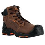 Bota de Seguridad Truper con Suela Antideslizante Talla 40 Color Café