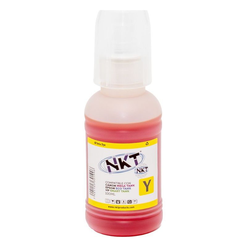 Tinta NKT 100 Ml Amarillo Universal