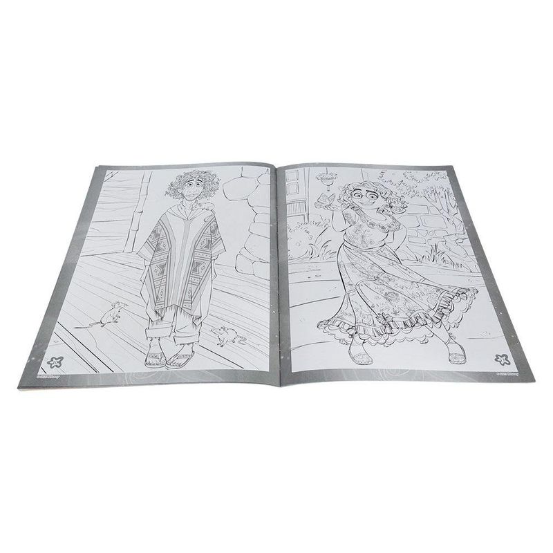 Libro para Colorear Disney Encanto de 24 Páginas con Stickers