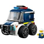 LEGO City Rides Camión Policial de 71 Piezas