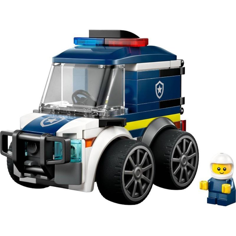 LEGO City Rides Camión Policial de 71 Piezas
