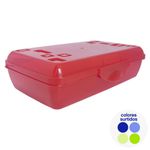 Estuche Escolar Básico Grande para Niño en Colores Surtidos