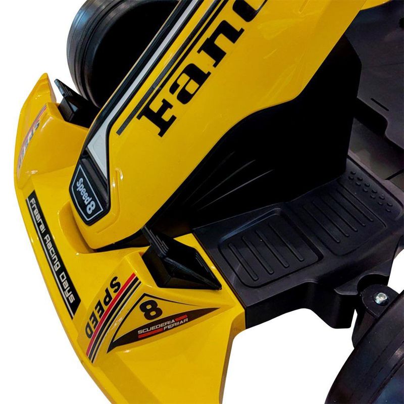 Carro Eléctrico Infantil Tipo F1 Fancy Grande M8
