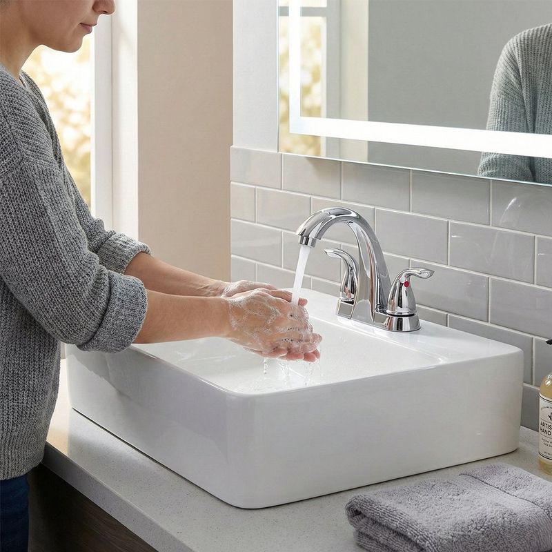 Grifo para Lavamanos Mezclador Aero