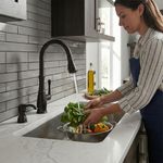 Grifo para Lavatrastos Monomando Wheaton Bronce