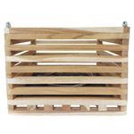 Maceta Cuadrada Alta de Madera Teca No. 8