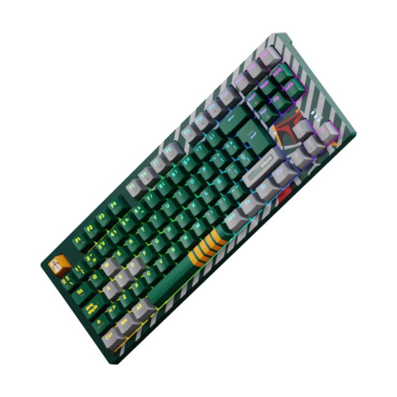 Teclado Mecánico Trimodo Ballista Boba Fett Edición Star Wars