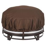 Funda Premium para Fire Pit Redondo de 44 plg Color Café
