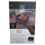 Funda Premium para Fire Pit Redondo de 44 plg Color Café