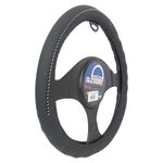 Cubre Volante Premium Racingtec Con Masaje Antideslizante Color Negro