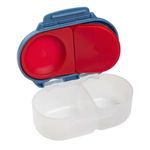 Snackera Infantil B.box Doble Compartimento Color Blue Blaze