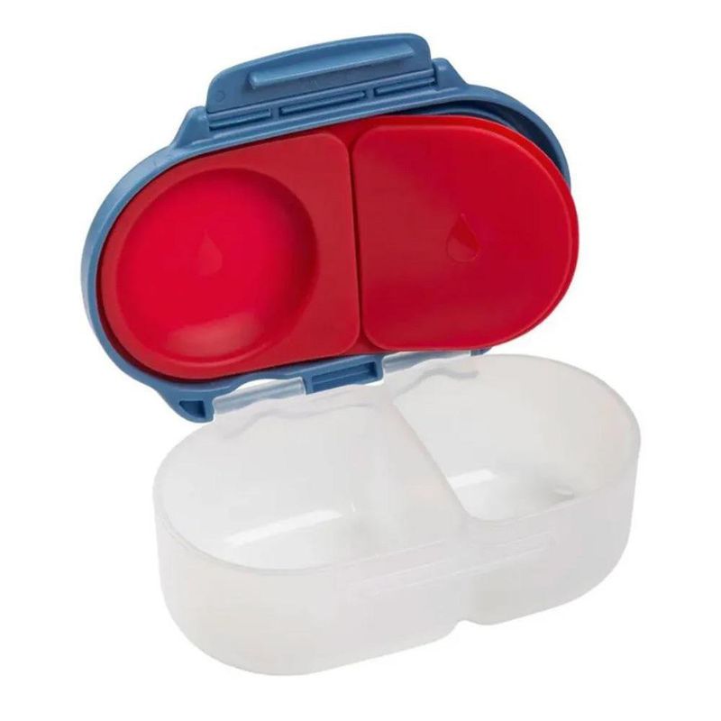 Snackera Infantil B.box Doble Compartimento Color Blue Blaze