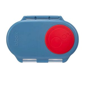 Snackera Infantil B.box Doble Compartimento Color Blue Blaze
