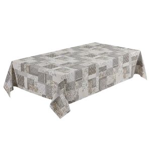 Mantel Rectangular de 140 x 240 cm Diseño Patchwork Floral