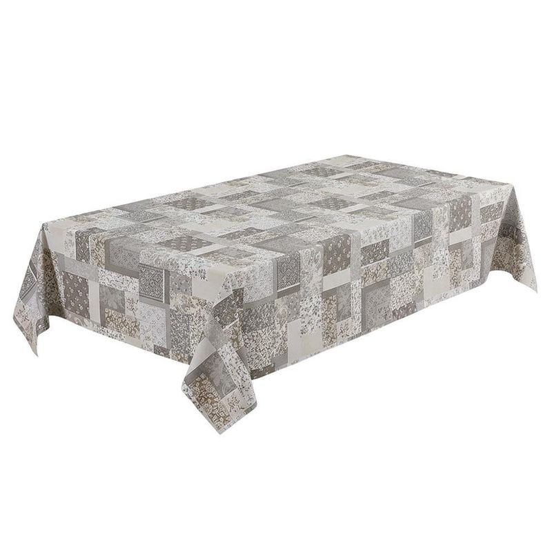 Mantel Rectangular de 140 x 240 cm Diseño Patchwork Floral