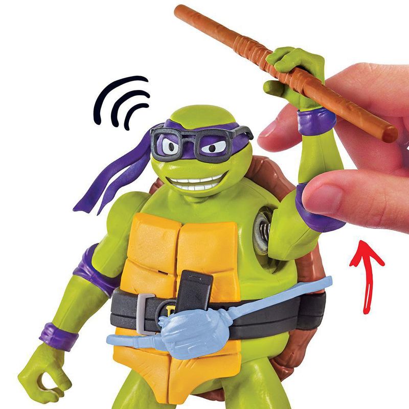 Figura De Lujo TMNT Movie Diseños Surtidos - Tortugas Ninja