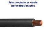 Cable THHN de 10 Awg Color Negro