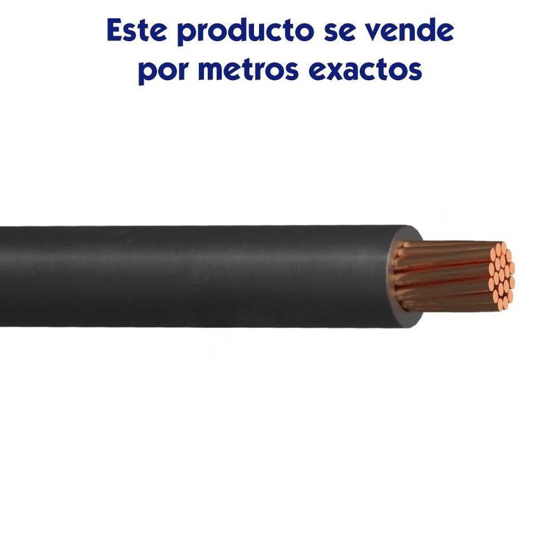 Cable THHN de 10 Awg Color Negro