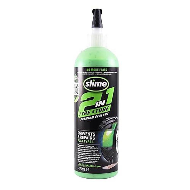 Sellador de Llantas Slime 2 en 1 Tyre & Tube 473 ml