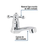 Grifo para Baño Sencillo Foset Basic con Llave Cruceta