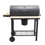 Churrasquera a Carbón con Mesa Frontal y Lateral de 103 x 62.5 x 99 cm