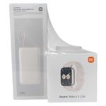 Combo Xiaomi Redmi Watch 5 Lite Beige + Power Bank 20000mAh Dorado