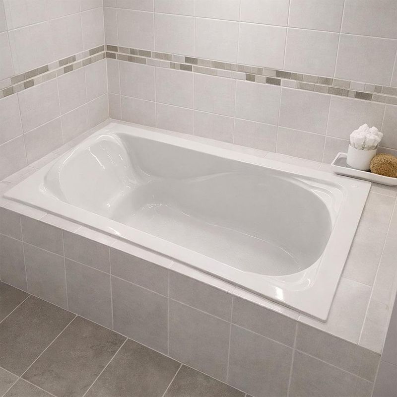 Tina Avantix Blanca de 1.52 x 0.81 x 0.48 Metros