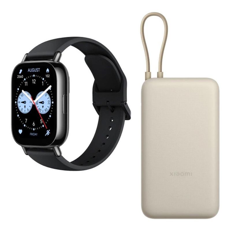Combo Redmi Watch 5 Lite + Power Bank 20000 mAh 33 W