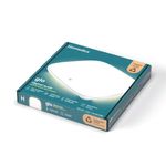Báscula Digital HoMedics Glo Blanca con Iluminación Ambiental