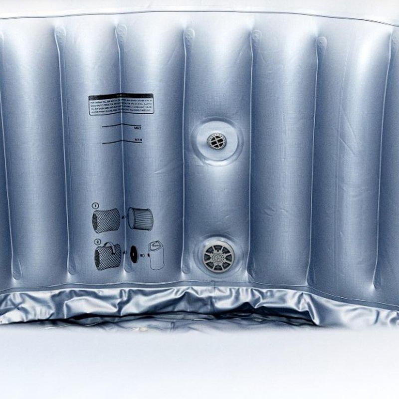 Jacuzzi Inflable Cuadrado Capacidad de 800 L