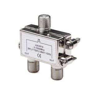 Splitter Coaxial de 2 Salidas para Video TV