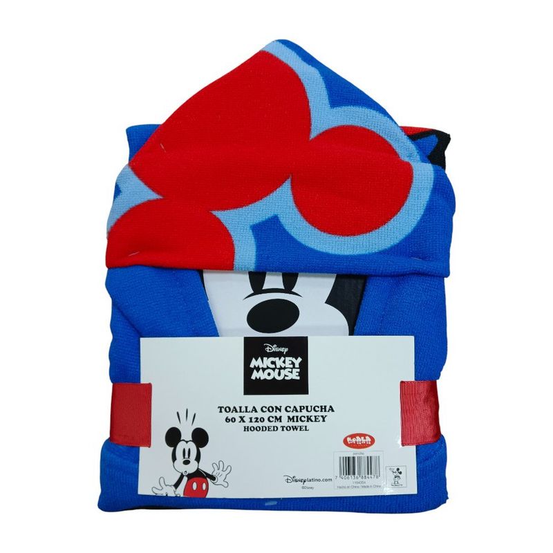 Toalla con Capucha 60 x 120 cm Mickey