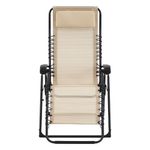 Silla de Jardín Gravedad Cero II Beige