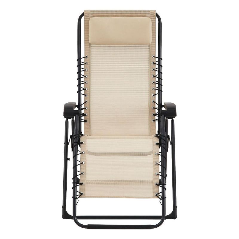 Silla de Jardín Gravedad Cero II Beige