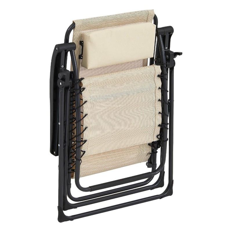 Silla de Jardín Gravedad Cero II Beige