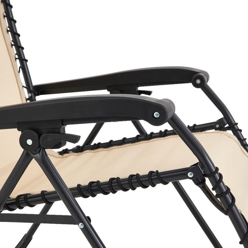 Silla de Jardín Gravedad Cero II Beige