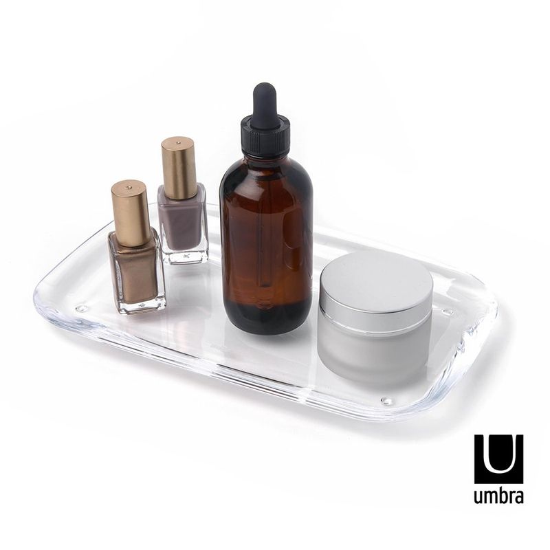 Bandeja Droplet Transparente